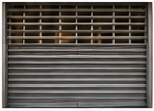 Low visibility gate